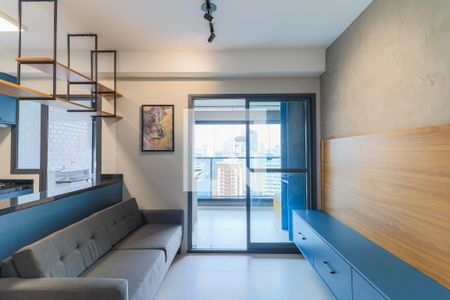 Sala de apartamento para alugar com 2 quartos, 61m² em Jardim das Acacias, São Paulo