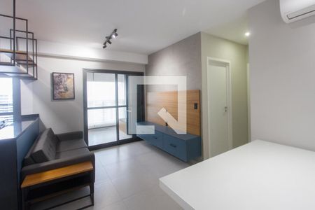 Sala de apartamento para alugar com 2 quartos, 61m² em Jardim das Acacias, São Paulo