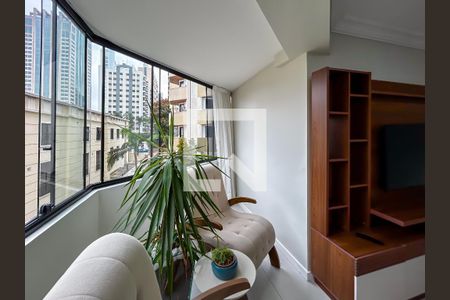 Sala de apartamento para alugar com 3 quartos, 110m² em Alphaville, Barueri