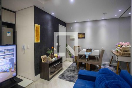 Sala de apartamento à venda com 2 quartos, 45m² em Canhema, Diadema