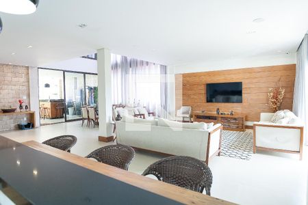sala  de casa de condomínio à venda com 4 quartos, 630m² em Vila do Ouro, Nova Lima