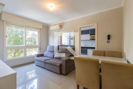 Sala  de apartamento à venda com 2 quartos, 61m² em Higienópolis, Porto Alegre