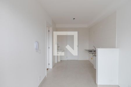 Sala/Cozinha de apartamento para alugar com 1 quarto, 27m² em Jardim Caravelas, São Paulo