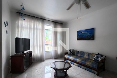 Sala de Estar e Jantar de apartamento para alugar com 2 quartos, 110m² em José Menino, Santos