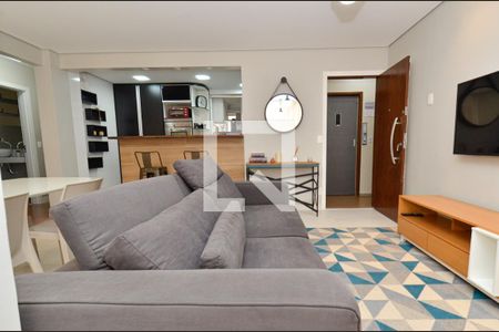 Sala de apartamento para alugar com 2 quartos, 82m² em Carmo, Belo Horizonte