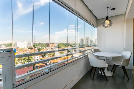 Varanda de apartamento à venda com 1 quarto, 48m² em Tatuapé, São Paulo