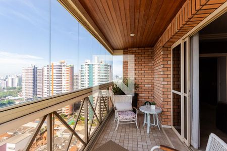 Varanda da Sala de apartamento à venda com 4 quartos, 315m² em Jardim, Santo André