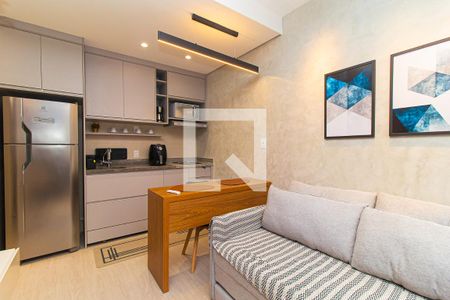 Sala de apartamento à venda com 1 quarto, 27m² em Bela Vista, São Paulo