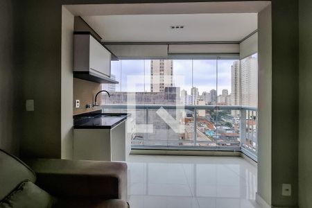 kitnet studio varanda de kitnet/studio para alugar com 1 quarto, 35m² em Ipiranga, São Paulo