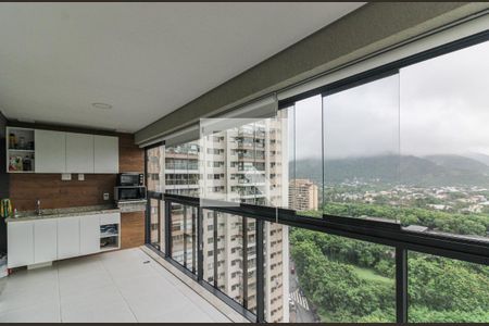 Varanda de apartamento para alugar com 3 quartos, 82m² em Recreio dos Bandeirantes, Rio de Janeiro