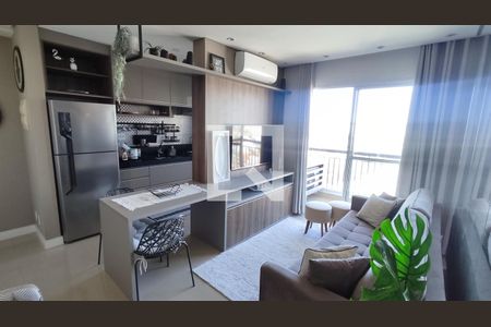 Sala de apartamento à venda com 2 quartos, 56m² em Vila Municipal, Jundiaí