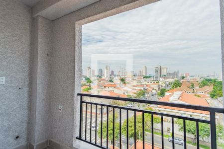 Varanda da Sala de apartamento à venda com 2 quartos, 46m² em Vila Carrao, São Paulo