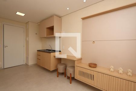 Sala/Cozinha de apartamento à venda com 1 quarto, 24m² em Água Branca, São Paulo