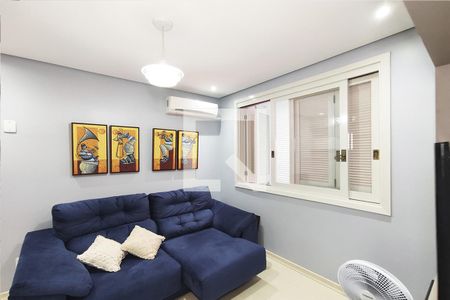 Sala de Estar de apartamento para alugar com 1 quarto, 50m² em Centro, São Leopoldo