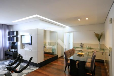 Sala de apartamento para alugar com 3 quartos, 110m² em Cruzeiro, Belo Horizonte