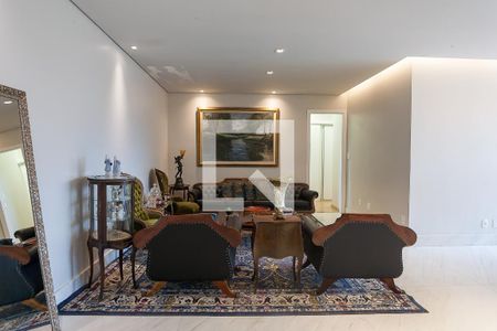 sala de apartamento para alugar com 4 quartos, 138m² em Vila da Serra, Nova Lima