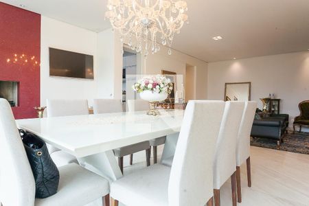 Sala de Jantar de apartamento para alugar com 4 quartos, 138m² em Vila da Serra, Nova Lima