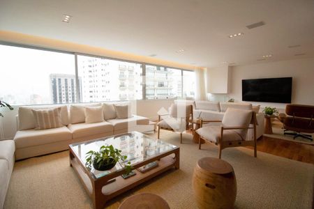 Sala de apartamento à venda com 2 quartos, 213m² em Jardim Paulista, São Paulo
