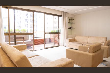 Sala de apartamento à venda com 5 quartos, 210m² em Santa Cecília, São Paulo