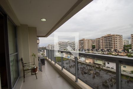 Varanda de apartamento à venda com 2 quartos, 82m² em Recreio dos Bandeirantes, Rio de Janeiro