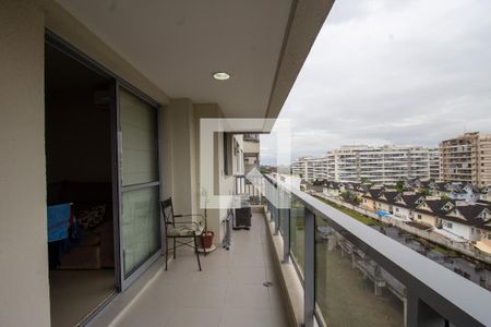 Varanda de apartamento à venda com 2 quartos, 82m² em Recreio dos Bandeirantes, Rio de Janeiro