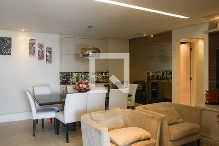 Sala de dois ambientes de apartamento à venda com 3 quartos, 127m² em Vila Formosa, São Paulo