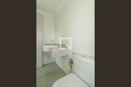 Banheiro da Suíte de apartamento à venda com 1 quarto, 43m² em Moinhos de Vento, Porto Alegre