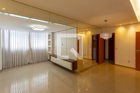 Sala de apartamento para alugar com 3 quartos, 89m² em Indaiá, Belo Horizonte