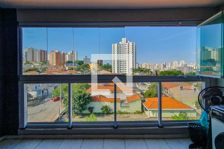 Varanda da sala de apartamento para alugar com 1 quarto, 65m² em Ipiranga, São Paulo