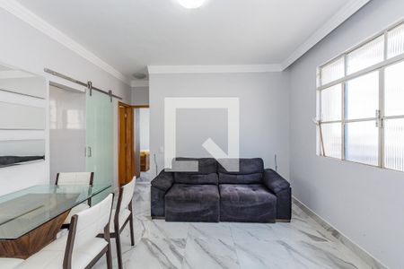 Sala de apartamento para alugar com 2 quartos, 62m² em Grajaú, Belo Horizonte