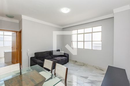 Sala de apartamento para alugar com 2 quartos, 62m² em Grajaú, Belo Horizonte