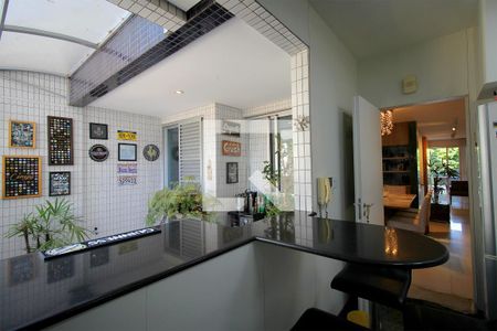 Cozinha americana de apartamento à venda com 4 quartos, 185m² em Santo Agostinho, Belo Horizonte