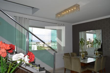 Sala de apartamento para alugar com 3 quartos, 150m² em Cabral, Contagem
