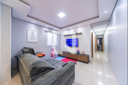 Sala de apartamento à venda com 3 quartos, 198m² em Vila Alice, Santo André