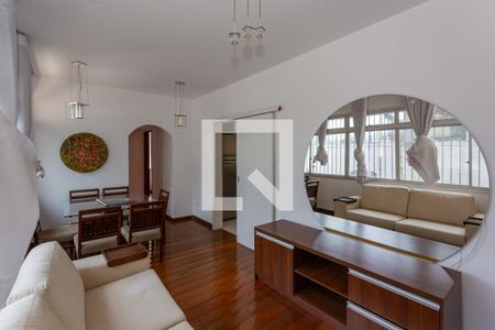 Sala  de apartamento à venda com 2 quartos, 70m² em Santo Antônio, Belo Horizonte
