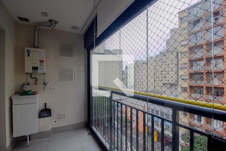 Varanda de apartamento à venda com 2 quartos, 54m² em Campos Elíseos, São Paulo