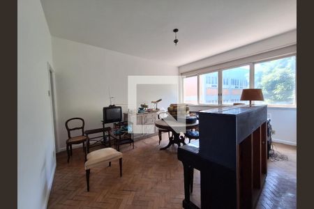 Sala de apartamento à venda com 2 quartos, 90m² em Humaitá, Rio de Janeiro