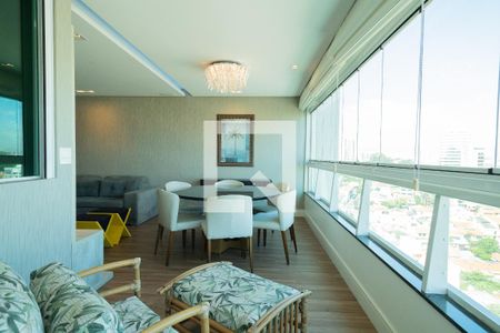 Sacada Sala de apartamento à venda com 2 quartos, 150m² em Jardim do Mar, São Bernardo do Campo