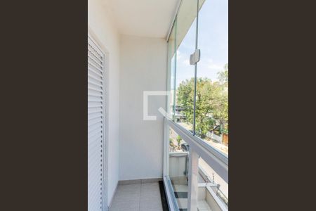 Varanda do Quarto  de apartamento à venda com 1 quarto, 100m² em Campestre, Santo André