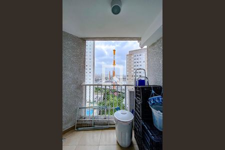 Varanda da Sala de apartamento à venda com 2 quartos, 56m² em Belenzinho, São Paulo