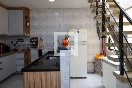 Cozinha de apartamento à venda com 3 quartos, 180m² em Nova Gerti, São Caetano do Sul