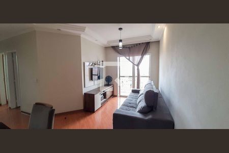 Sala de apartamento à venda com 2 quartos, 58m² em Piratininga, Osasco