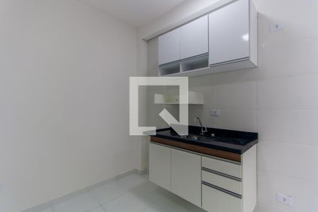 Cozinha de apartamento para alugar com 1 quarto, 32m² em Quinta da Paineira, São Paulo