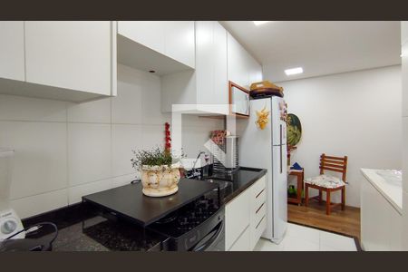 Cozinha e Área de Serviço de apartamento à venda com 2 quartos, 44m² em Santa Maria, São Caetano do Sul