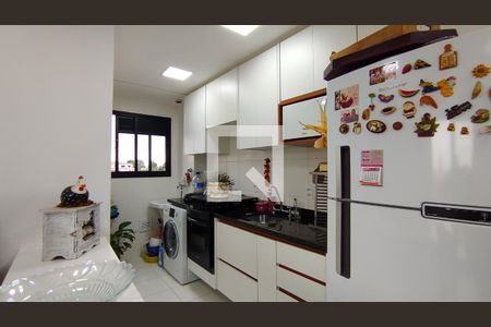 Cozinha e Área de Serviço de apartamento à venda com 2 quartos, 44m² em Santa Maria, São Caetano do Sul