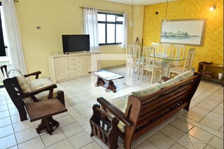 sala de apartamento para alugar com 4 quartos, 200m² em Vila Caiçara, Praia Grande