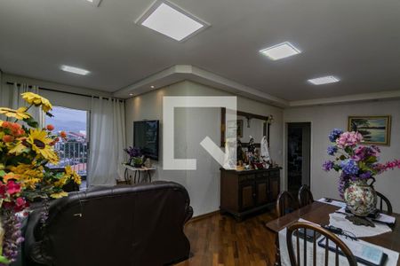 Sala de apartamento para alugar com 3 quartos, 94m² em Parque Santana, Mogi das Cruzes