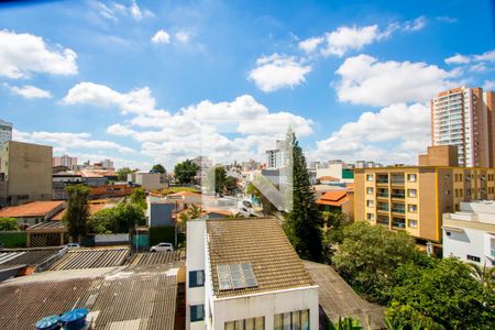 Vista da sala de apartamento à venda com 3 quartos, 150m² em Vila Valparaiso, Santo André