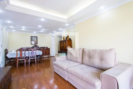 Sala de apartamento para alugar com 3 quartos, 150m² em Vila Valparaiso, Santo André