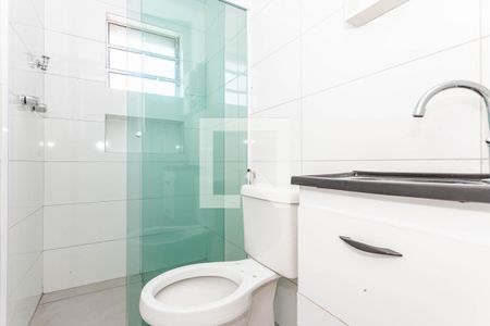 Banheiro de kitnet/studio para alugar com 1 quarto, 25m² em Jardim Previdencia, São Paulo